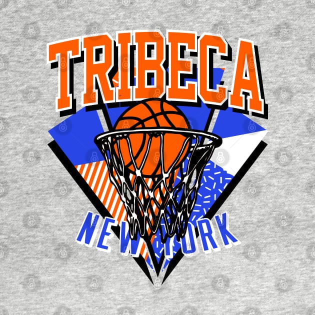 Tribeca New York Basketball Throwback by funandgames